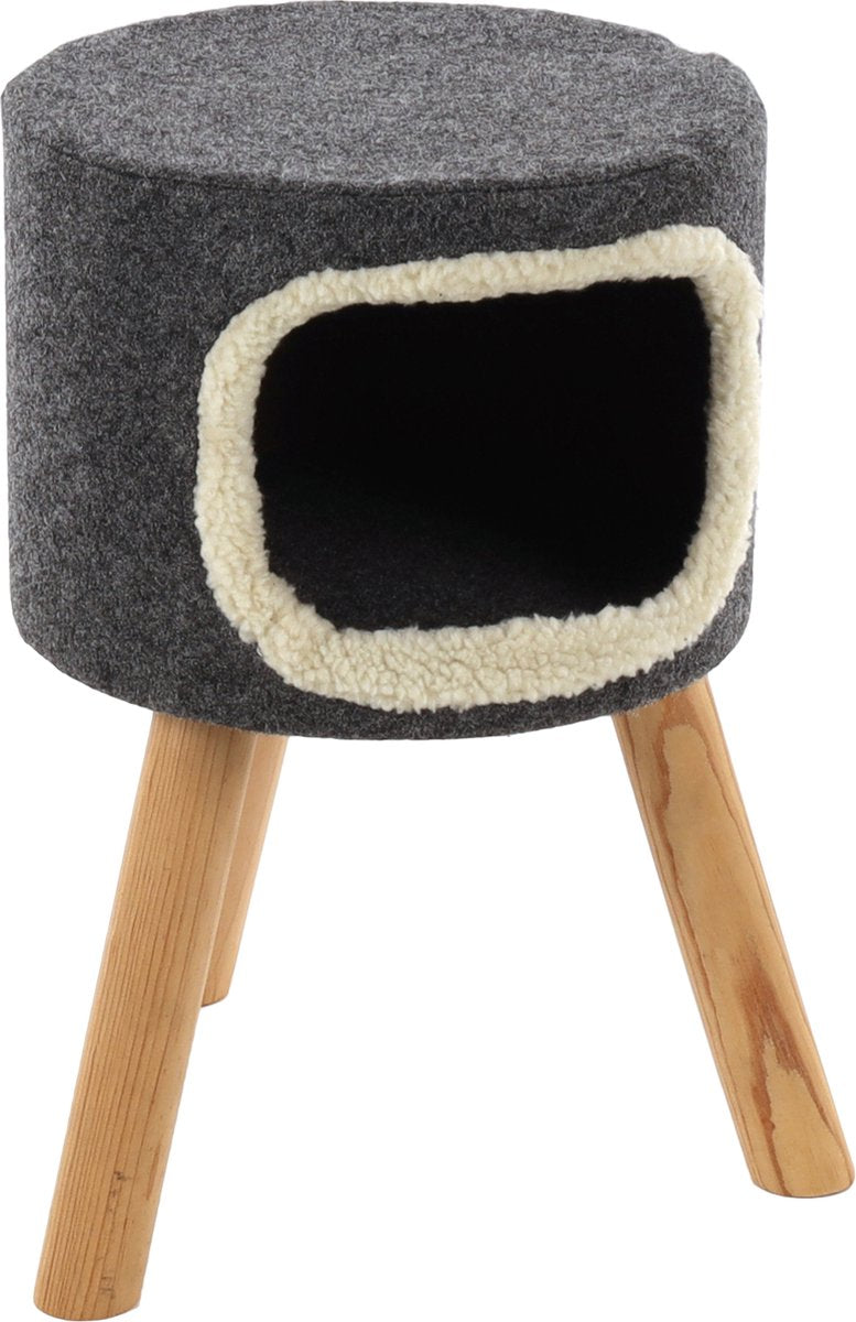 Flamingo cat house nordic - stylish cat furniture scratching toy in Scandinavian style