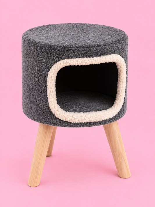 Flamingo cat house nordic - stylish cat furniture scratching toy in Scandinavian style