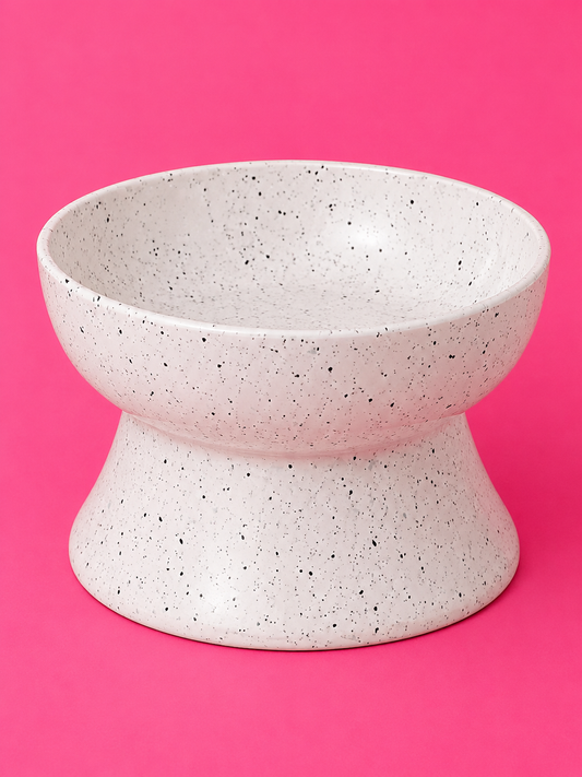 Trixie food bowl drinking bowl cat raised ceramic white