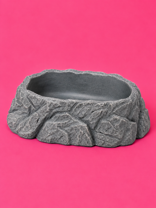 Terra della big bowl bath bowl gray l - 41x30.5x11cm