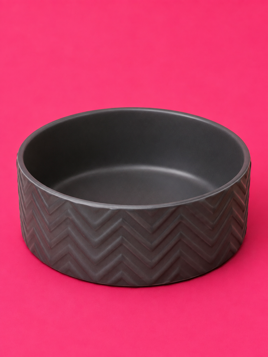 Trixie food bowl water bowl wave ceramic grey