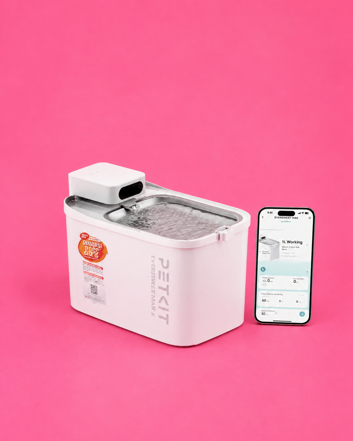 EverSweet Max 2 Pet Water Fountain