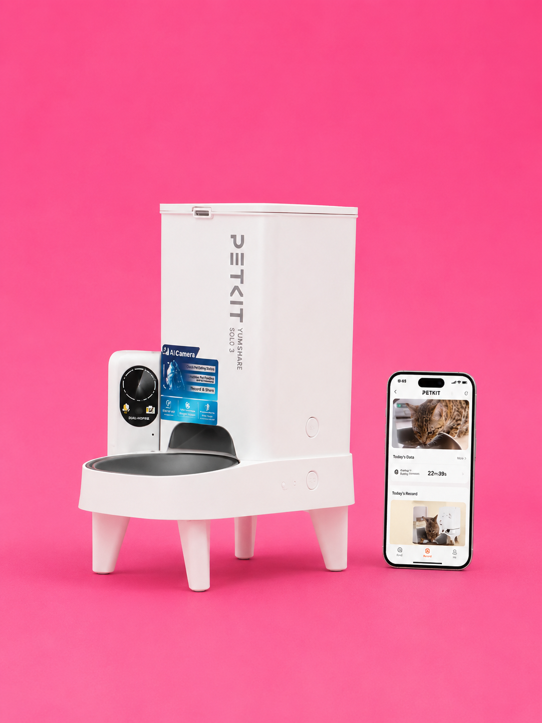 YumShare Solo 2 Automatic Feeder with Camera
