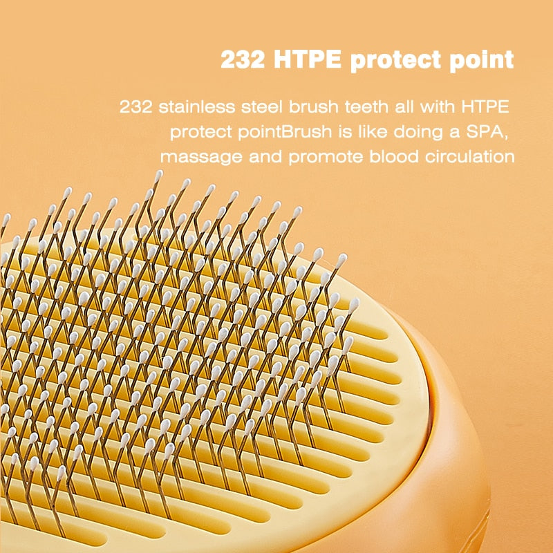 Pumpkin Pet Hair Brush-4