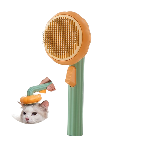 Pumpkin Pet Hair Brush-0