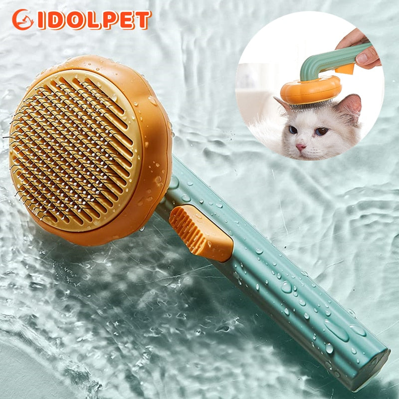 Pumpkin Pet Hair Brush-2