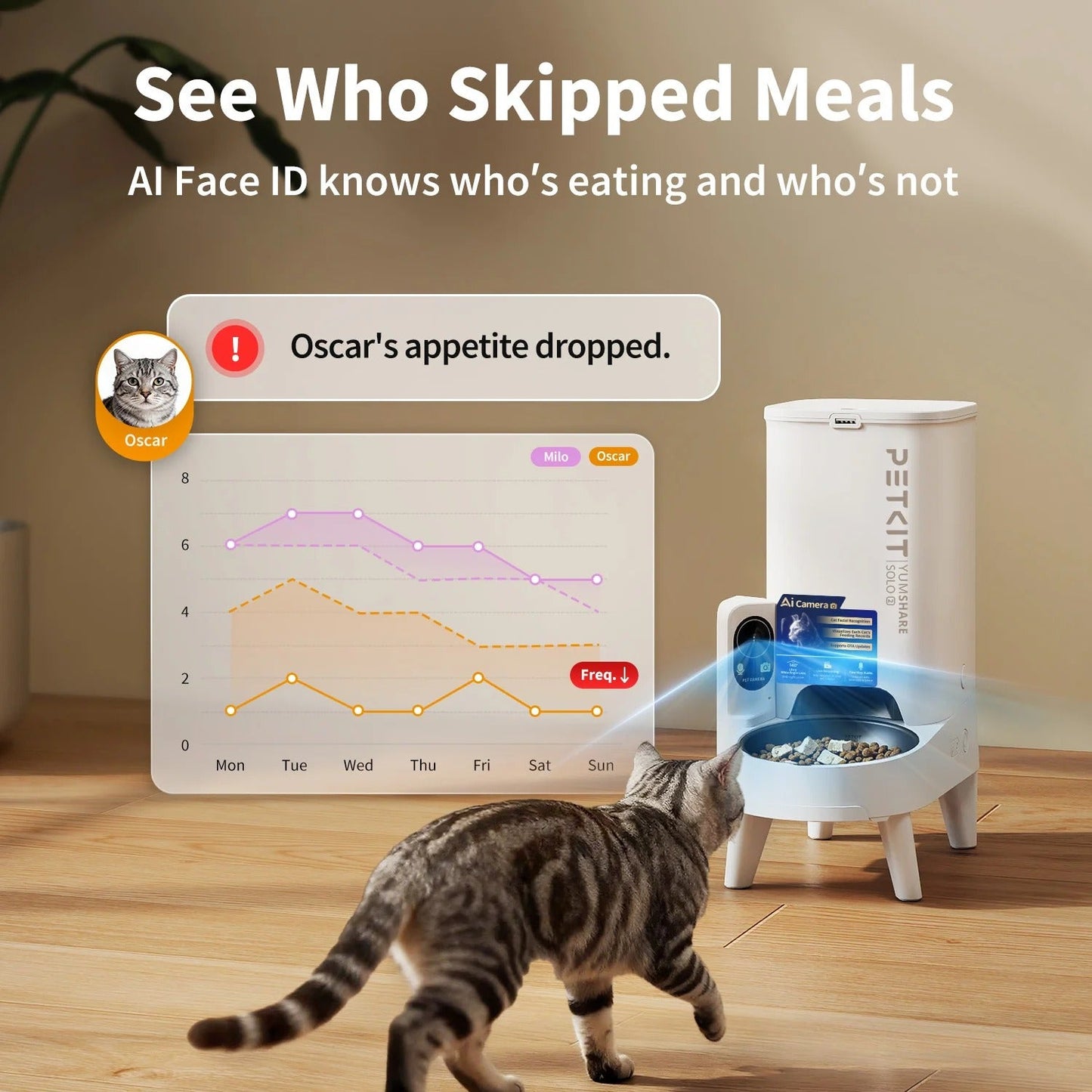 YumShare Solo 2 Automatic Feeder with Camera